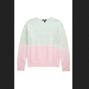 Girl's‎ Freshman Dip Dye Sweater, Size M (8-10) - Pink